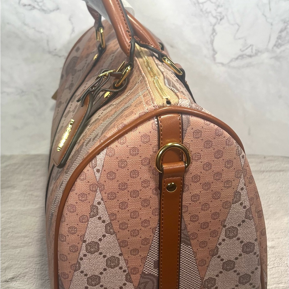 Weekend Duffle Bag Split Leather - Picture 4 of 6
